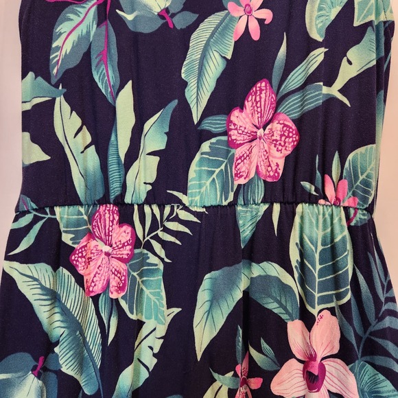 Old Navy Maternity‎ Woman Dress Size M Ruffled Waist-Defined Faux-Wrap Dress - Picture 7 of 9